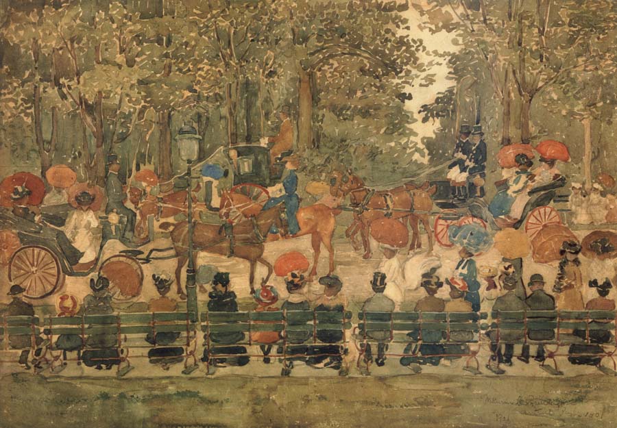 Maurice Prendergast Central Park